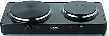 Aroma Two-Burner Plate