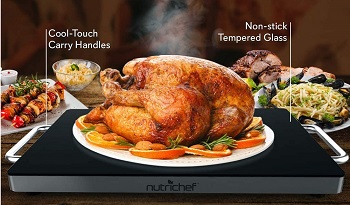 NutriChef Food Warming Tray