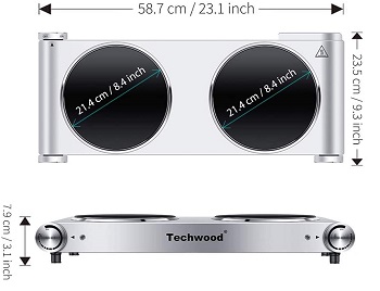 Techwood Ceramic Top Hot Plate Review