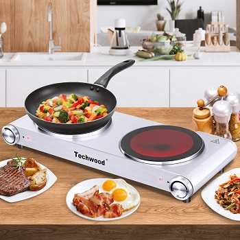 Techwood Ceramic Top Hot Plate