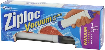 Ziploc Vacuum Kit