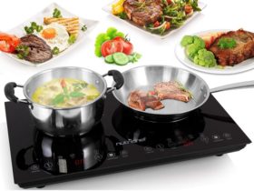 double electric hot plate