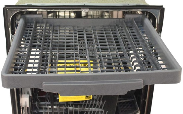 3rd rack of a dishwasher