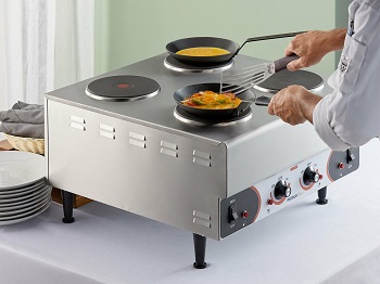 Nemco Electric Hot Plate With 4 Burners
