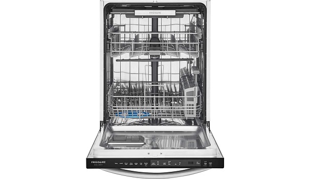 Spacious Interior Of A Dishwasher With Top & Bottom Racks