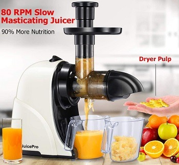 White JuicePro Press Juicer