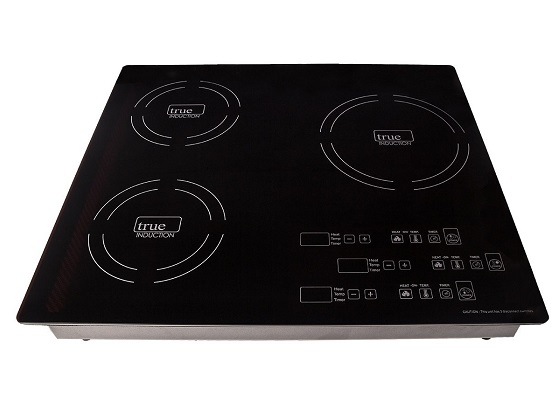 electric hot plate with 3 burners