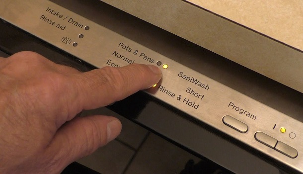 Home Dishwasher Safety Light Indicators
