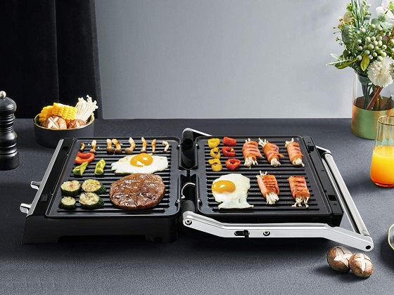 Panini Press With Removable Plates