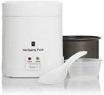 Wolfgang Puck Portable Rice Cooker 1.5 Cup Dry 3 Cup Cooked