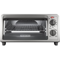 Black+Decker Toaster Oven, Silver Rundown