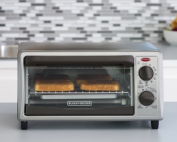 Black+Decker Toaster Oven, Silver