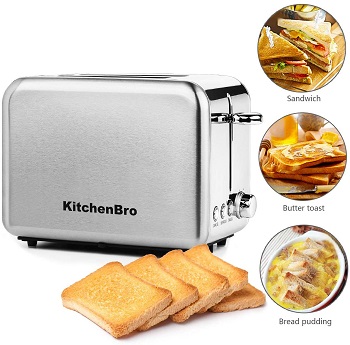 KitchenBro 2-Slice Toaster