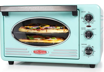 Nostalgia Toaster Oven, Aqua Review