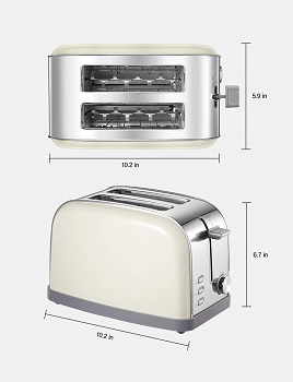 Yabano 2-Slice Toaster