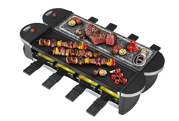 Artestia Dual Raclette Grill