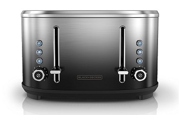 Black+Decker TR4310FBD Modern Toaster 