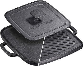 Bruntmor Cast Iron BBQ Grill Review