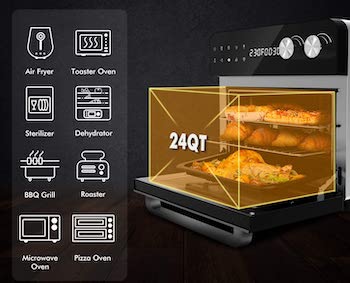 Ckozese Toaster Oven, Cool-Touch Review