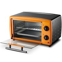 Dulplay Toaster Oven, Orange Rundown