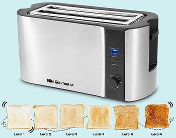 Elite Gourmet ECT-3100 Slim Toaster