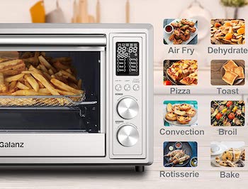 Galanz Digital Toaster Oven With Air Fry Review