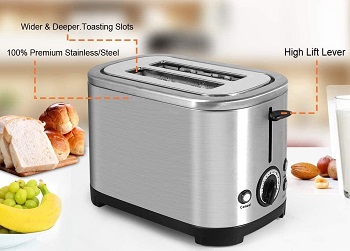 Hackerdom Easy Cleaning Toaster