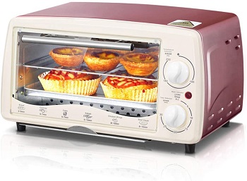 Jinru Toaster Oven, Rose Gold Review