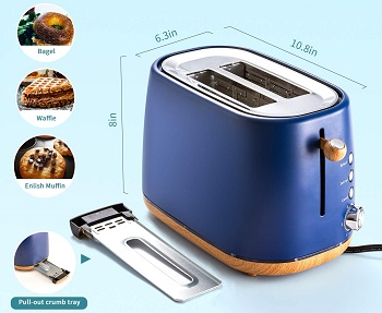 Kichele 2-Slice Blue Toaster Review