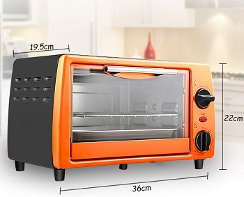 L Oven Mini Toaster Oven In Orange Review