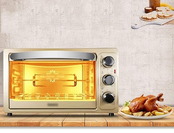LQRYJDZ Toaster Oven, Gold Review