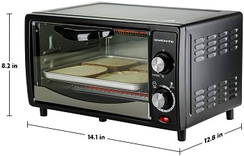 Ovente Toaster Oven, 800 W Review