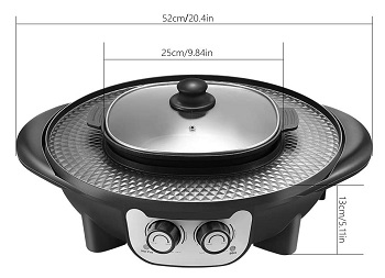 Seaan 2 in 1 Electric Grill