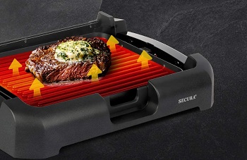 Secura Electric Grill Griddle