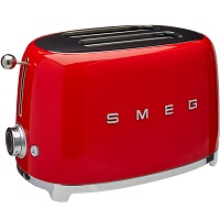 Smeg TSF01RDUS Red 2-Slice Toaster Rundown