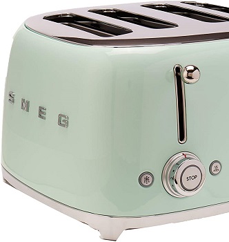 Smeg TSF03PGUS 4 Slot Toaster 