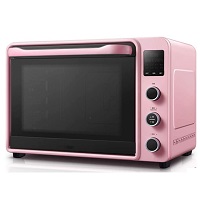 WOIQ Toaster Oven, Pink Rundown