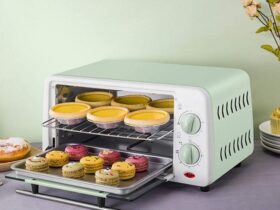 green toaster oven