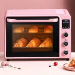 pink purple toaster oven