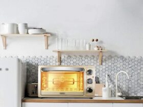 rose gold toaster oven