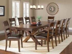 10 chair dining table set