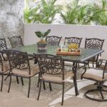 10 piece dining table chair set