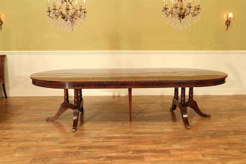 BEST ROUND Antique Purveyor 10 Ft Long Dining Table