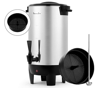 BEST SINGLE WALL 30 CUP Continental Electric Coffee Maker