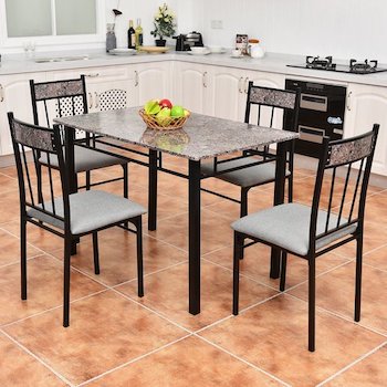 Best Modern Marble Dining Table Set For 4