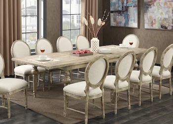 Best Of Best 10-Chair Clintwood Dining Table Set