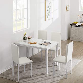 Best Of Best Marble Dining Table Set For 4