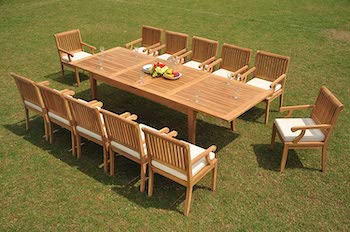 Best Set 12-person Outdoor Dining Table