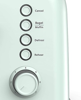 Buydeem DT-6B83 Light Aqua Toaster Review