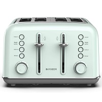 Buydeem DT-6B83 Light Aqua Toaster Rundown